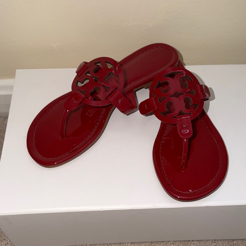 Tory Burch Miller Patent Sandals